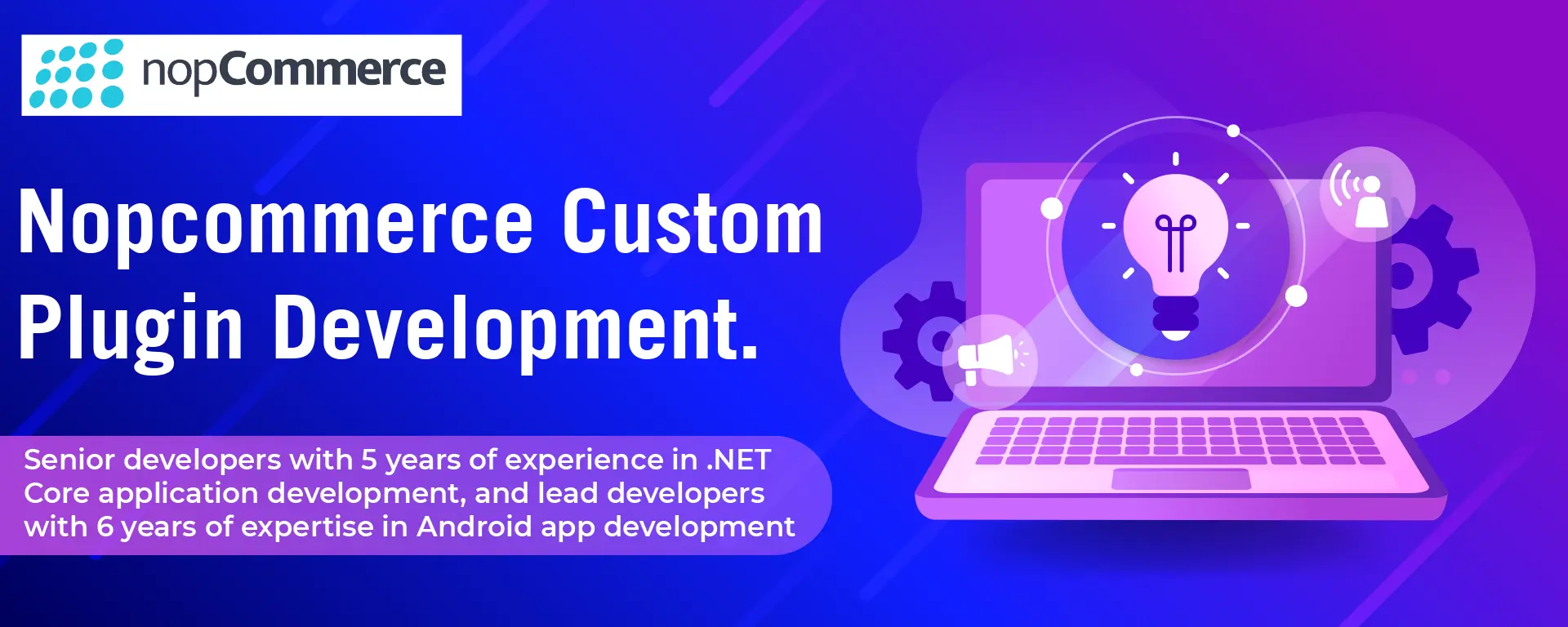 nopCommerce Custom Plugin Development - Enhance your e-commerce platform with tailored plugin solutions for optimal performance and functionality.